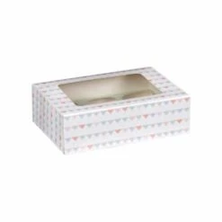 Betty Winters Cupcake Boxes 4pk 9 Betty Winters Cupcake Boxes 4pk -Kitchen Supply Store 320783 4pk cupcake boxes holds 6 pastel triangles 2