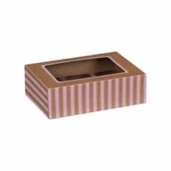 Betty Winters Cupcake Boxes 4pk 8 Betty Winters Cupcake Boxes 4pk -Kitchen Supply Store 320783 4pk cupcake boxes holds 6 pink 2