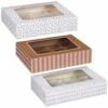 Betty Winters Large Cupcake Boxes 2pk 1 Betty Winters Large Cupcake Boxes 2pk -Kitchen Supply Store 320784 4pk cupcake boxes holds 12 group