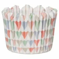 Betty Winters Paper Baking Cases 36pk - Pastel Triangles 8 Betty Winters Paper Baking Cases 36pk - Pastel Triangles -Kitchen Supply Store 335255 36pk paper baking cases pastel triangles 4