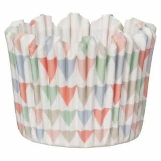 Betty Winters Paper Baking Cases 36pk - Pastel Triangles 5 Betty Winters Paper Baking Cases 36pk - Pastel Triangles - Image 3