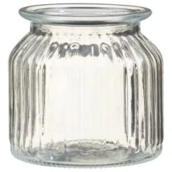 B&M Decorative Glass Storage Jar -Kitchen Supply Store 337374 decorative glass storage jar 2