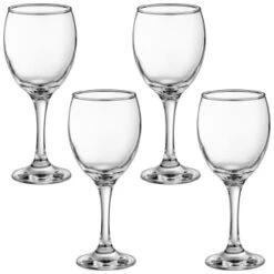 B&M Wine Glasses 4pk -Kitchen Supply Store 338802 set of 4 wine glasses 2
