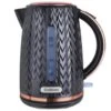 Goodmans Textured Kettle 1.7L - Black & Rose Gold 1 Goodmans Textured Kettle 1.7L - Black & Rose Gold -Kitchen Supply Store 354906 goodmans black and rose gold textured kettle 1 7l
