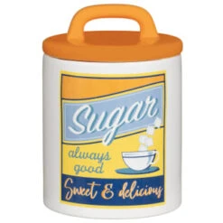 B&M Retro Canister Set 3pc -Kitchen Supply Store 356953 storage canisters retro sugar