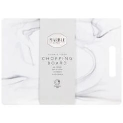 B&M Marble Effect Double Sided Chopping Board