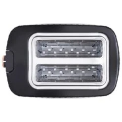 Kitchen Supply Store -Kitchen Supply Store 358961 goodmans textured toaster black rose gold 2