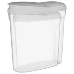 B&M Cereal Storage Container Set 2pk - Grey -Kitchen Supply Store 368615 cereal storage set 2 pk grey 2