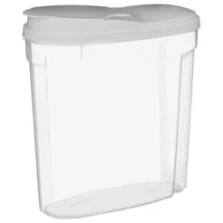 B&M Cereal Storage Container Set 2pk - Grey -Kitchen Supply Store 368615 cereal storage set 2 pk grey 3