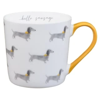 B&M Sausage Dog Print Mug 3 B&M Sausage Dog Print Mug