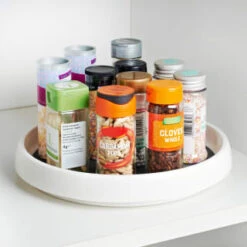 Rotating Cupboard Organiser -Kitchen Supply Store 369471 rotating cupboard organiser1