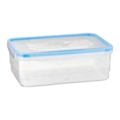 B&M Clip Top Food Containers 4pk - Blue -Kitchen Supply Store 369681 4pk clip top food containers blue 3