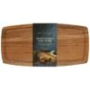 B&M Acacia Wooden Serve Board 1 B&M Acacia Wooden Serve Board -Kitchen Supply Store 375104 acacia wooden serve board with ridge1