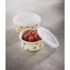 B&M Round Tubs 2pk - Bees -Kitchen Supply Store 375966 2pk reuse and repurpose round tubs bee