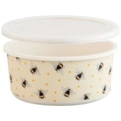 B&M Round Tubs 2pk - Bees 10 B&M Round Tubs 2pk - Bees -Kitchen Supply Store 375966 2pk reuse and repurpose round tubs bee 2