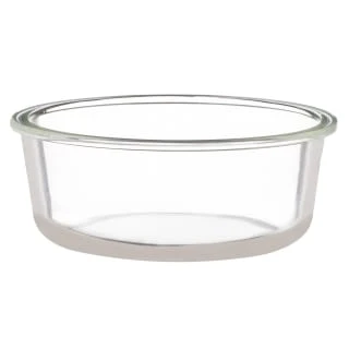 B&M Round Glass Food Containers With Bamboo Lid 2pk 6 B&M Round Glass Food Containers With Bamboo Lid 2pk - Image 4