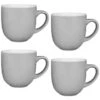 Simply Everyday Gloss Mugs 4pk - Grey -Kitchen Supply Store 380120 4pk simply everyday mugs grey 3
