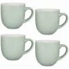Simply Everyday Gloss Mugs 4pk - Sage -Kitchen Supply Store 380123 4pk simply everyday mugs sage 3