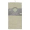 Simply Everyday Waffle Tea Towels 3pk - Sage -Kitchen Supply Store 380225 3pk simply everyday waffle teal towels sage