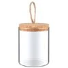 B&M Natural Home Small Glass Jar With Cork Lid -Kitchen Supply Store 380523 glass jar with cork lid small