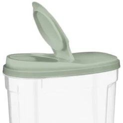 B&M Cereal Storage Container Set 2pk - Sage -Kitchen Supply Store 380752 cereal storage set 2 peice sage 4
