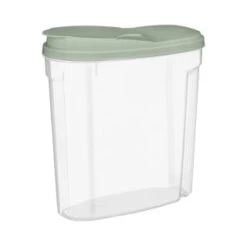 B&M Cereal Storage Container Set 2pk - Sage -Kitchen Supply Store 380752 cereal storage set 2 peice sage 7