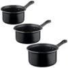Simply Everyday Sauce Pan Set 3pk -Kitchen Supply Store 383599 3 sauce pan set group
