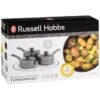 Russell Hobbs Russel Hobbs Metallic Marble Pan Set 3pc -Kitchen Supply Store 384626 russel hobbs metalic marble 3 piece pan set