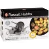 Russell Hobbs Metallic Marble Pan Set 5pc -Kitchen Supply Store 384627 russel hobbs metalic marble 5 piece pan set