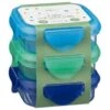 Simply Kids Clip Lock Tubs 3pk - Blue & Green 1 Simply Kids Clip Lock Tubs 3pk - Blue & Green -Kitchen Supply Store 385227 3pk simply kids clip lock tubs