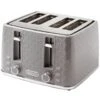 Goodmans Textured 4 Slice Toaster - Grey -Kitchen Supply Store 386707 goodmans textured 4 slice toaster grey 3