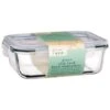 B&M Large Eco Glass Clip Lock Food Container -Kitchen Supply Store 388506 large glass clip lock food container