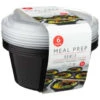 B&M Stackable Meal Prep Bowls 6pk -Kitchen Supply Store 388510 meal prep bowls 6pk