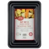 Betty Crocker Non-Stick Roasting Tins 3pc -Kitchen Supply Store 388524 set of 3 non stick roasting tins