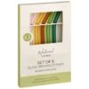 B&M Natural Home Set Of 6 Glass Drinking Straws -Kitchen Supply Store 390140 set of 6 glass drinking straws