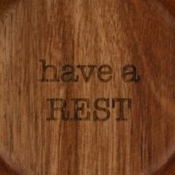 B&M Acacia Spoon Rest -Kitchen Supply Store 390141 acacia spoon rest 3