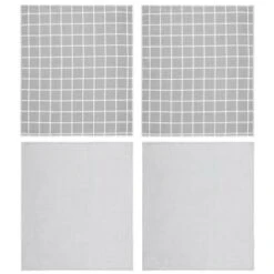 Microfibre Tea Towels 4pk - Check -Kitchen Supply Store 392131 simply everyday 4pk microfibre tea towels 45x65cm check 2