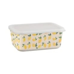 B&M Rectangular Tubs 2pk - Lemons 11 B&M Rectangular Tubs 2pk - Lemons -Kitchen Supply Store 392929 2pk reuse and repurpose rectangle tubs lemon 7
