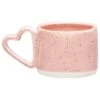B&M Heart Handle Speckled Mug -Kitchen Supply Store 394404 heart handle speckled mug