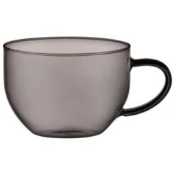 B&M Smoked Glass Coffee Mug