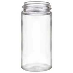 B&M Set Of 4 Glass Spice Jars With Bamboo Wood Base -Kitchen Supply Store 394437 set of 4 glass spice jars with bamboo wood lid and base 4