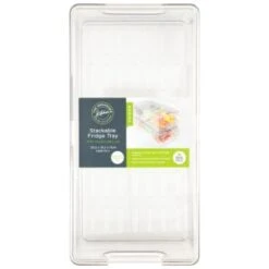 B&M Stackable Fridge Tray -Kitchen Supply Store 394541 stackable fridge tray 2