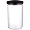 B&M Canister With Airtight Wooden Lid 750ml -Kitchen Supply Store 394622 0 75l canister with black lid 2