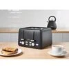 Goodmans Toaster 4 Slice - Matt Black -Kitchen Supply Store 396477 goodmans toaster 4 slice matt black
