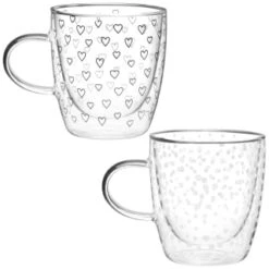 Kitchen Supply Store -Kitchen Supply Store 396479 printed double wall glass mug group