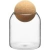 B&M Small Glass Jar With Cork Lid -Kitchen Supply Store 396483 small glass jar with cork lid