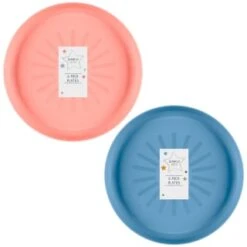 Simply Kids Colour Plates 6pk - Pastel -Kitchen Supply Store 398566 398569 6pk simply kids colour plates group 1