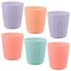 Simply Kids Colour Cups 6pk - Pastel -Kitchen Supply Store 398570 6pk simply kids colour cups girls 2