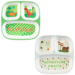 Kids Small Platter - Dinosaur -Kitchen Supply Store 398592 kids small platter boys group